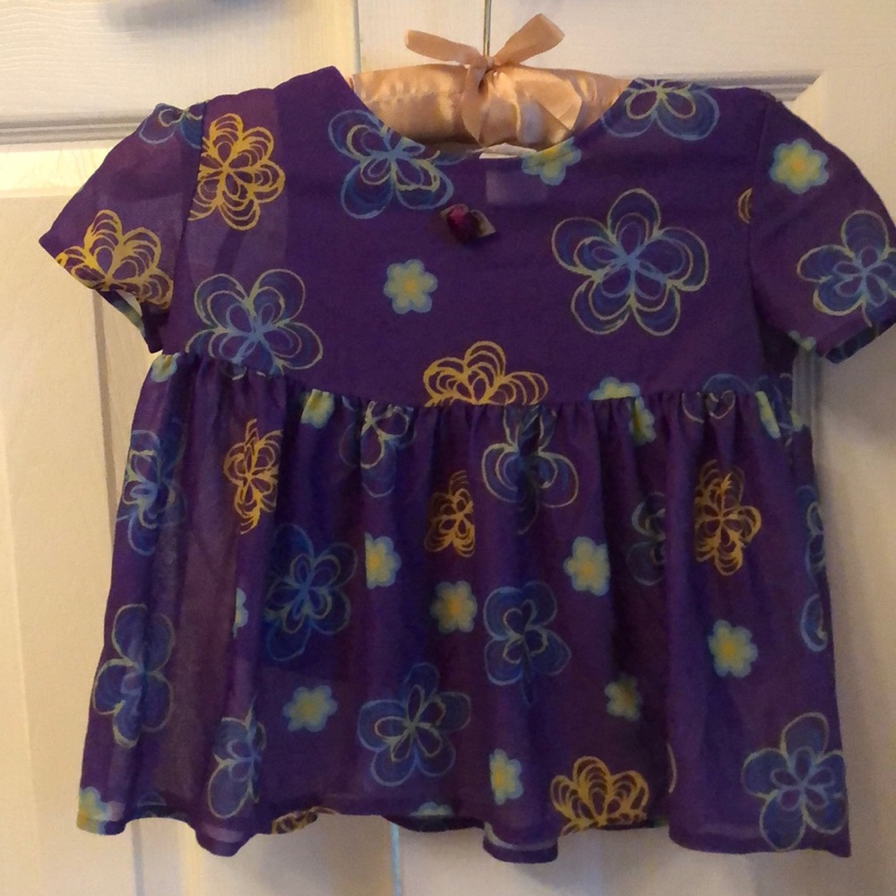 In🔺Design Floral Sheer Babydoll with tank top 💜